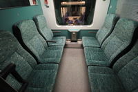 Compartiment de 6 sièges non inclinables dans le train de nuit Zagreb (Croatie) ⇄ München (Allemagne)