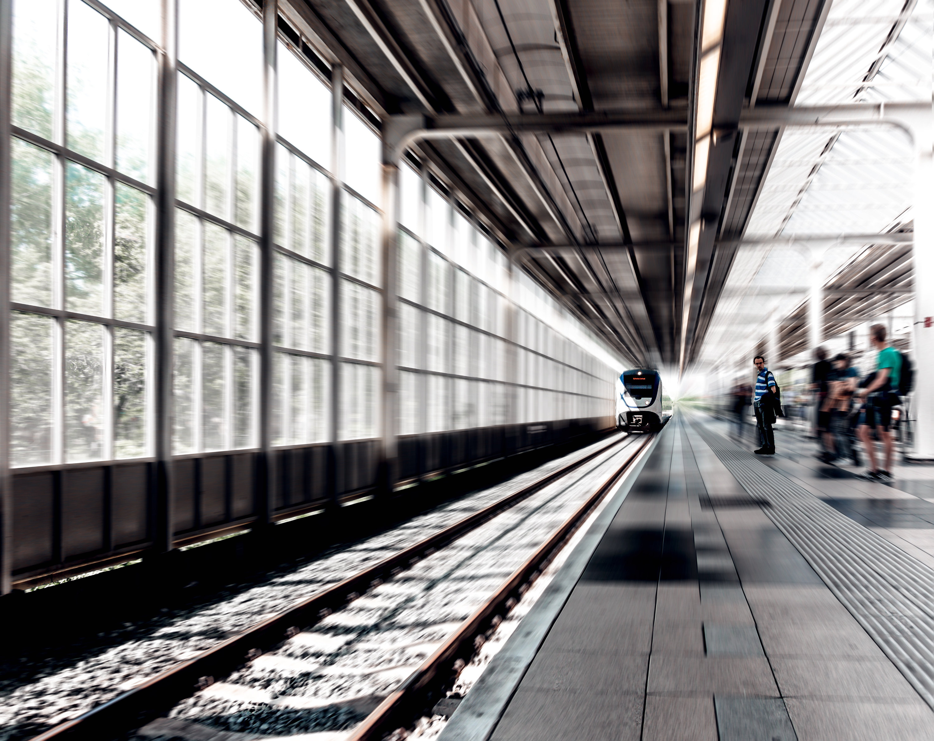 Gare de Amsterdam Amstel, Pays-Bas (Photo: Reginar)