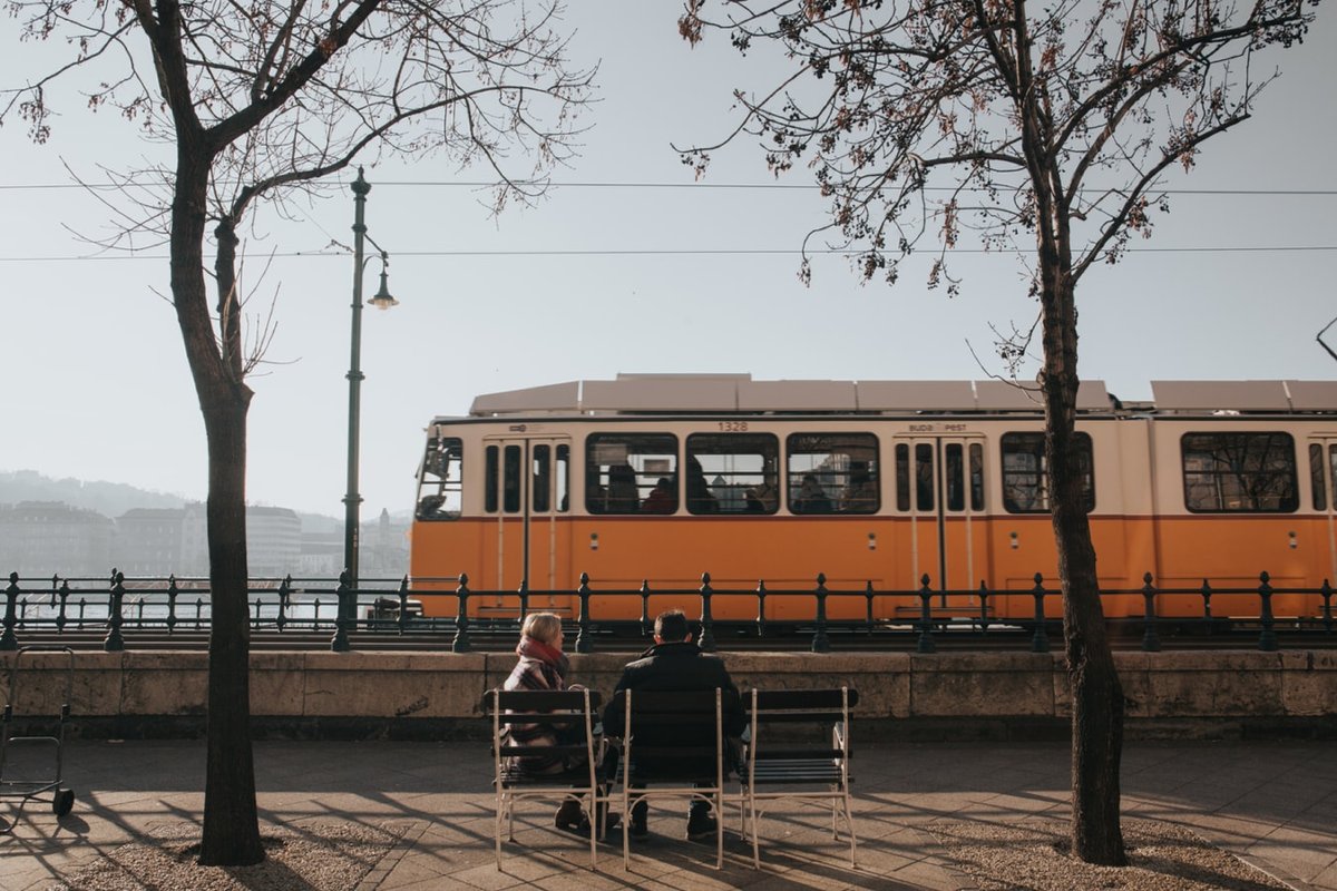 Tramway à Budapest (Hongrie)