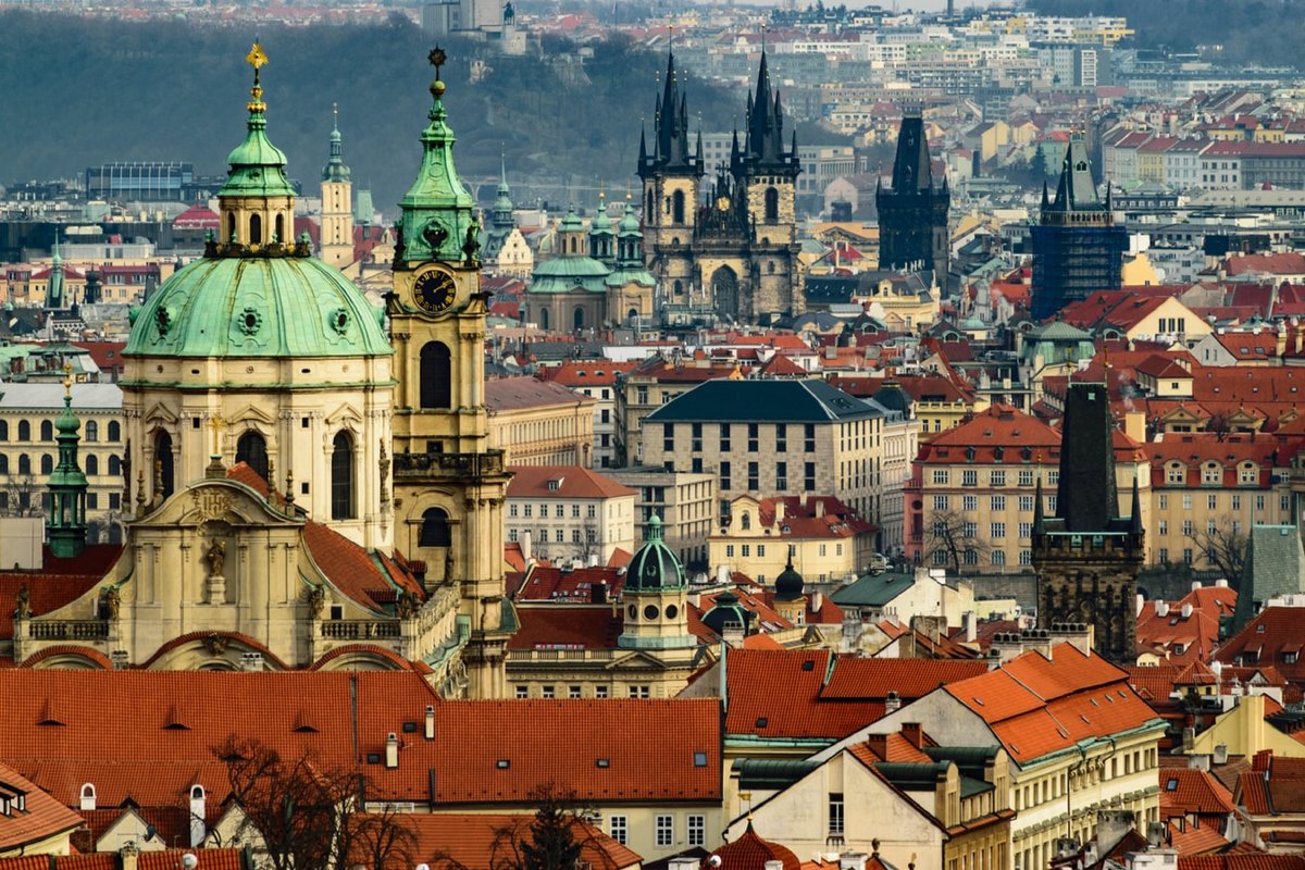 Panorama of Prague’s Old Town, Dmitry Goykolov Prague