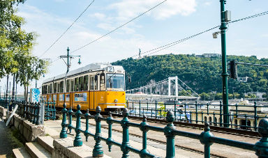 Budapest en train