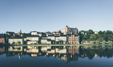 Stockholm en train