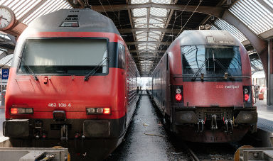 Zurich en train