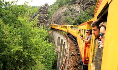 Train jaune de Cerdagne