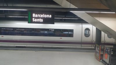 Gare souterraine de Barcelona Sants