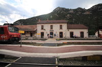 Gare de Villefranche – Vernet-les-Bains, terminus est du train jaune de Cerdagnes