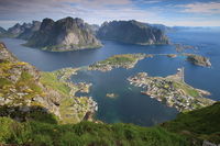 Village de Reine, îles Lofoten, Norvège