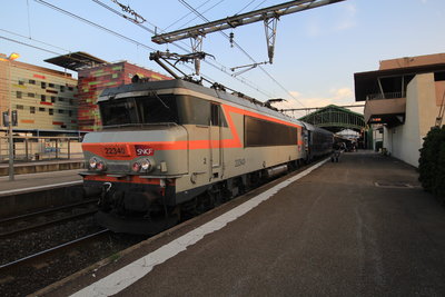 Motrice du train de nuit Paris ↔ Perpignan ↔ Port-Bou