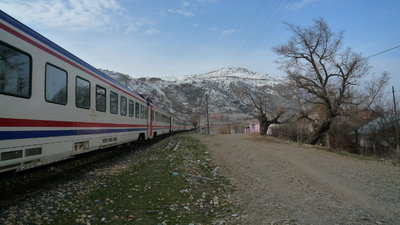 Train Istanbul – Téhéran au Kurdistan