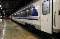 Voiture couchettes Liegewagen dans le train de nuit 498 Zagreb (Croatie) ⇄ München (Allemagne)