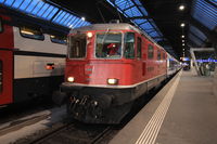 Locomotive du train de nuit EN 415 Zürich ➔ Zagreb en gare de Zurich