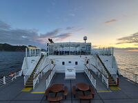 Pont du Hurtigruten (ferry Vesterålen)