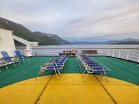 Transats du ferry Vesterålen (Hurtigruten norvégien)