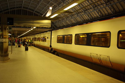 Rame Eurostar e300 à St Pancras