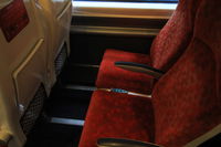 Duo de sièges sans table ni prise électrique en seconde classe du train Londres ↔ Glasgow de Virgin Trains