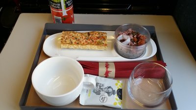 Collation à bord de l’Eurostar