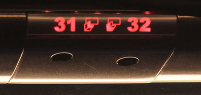 Numéros de sièges dans l’Eurostar rouge (ex-Thalys)