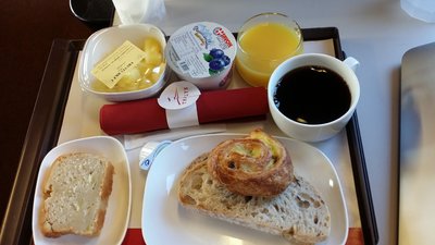 Petit-déjeuner Eurostar