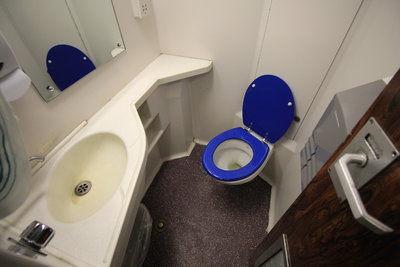 Toilettes du Caledonian Sleeper