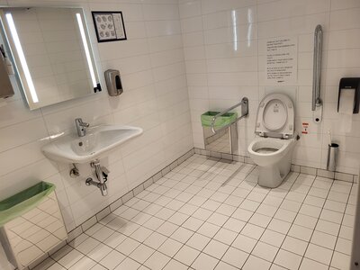 Toilettes accessibles (MS Vesterålen)