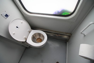 Toilettes rénovées