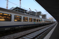 Train de nuit « Intercités de Nuit » en gare de Paris Austerlitz