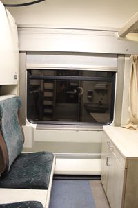 Cabine de première classe du train de nuit Istanbul – Kars (Turquie)