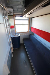 Cabine avec 3 couchettes dans le train de nuit Stockholm Narvik
