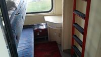 Compartiment du train couchette Wrocław (Pologne) ⇄ Cracovie (Kraków, Pologne) ⇄ Lviv (Львів, Ukraine)