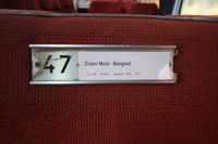 Siège réservé à partir de Zidani Most à bord du train Zagreb ➔ Belgrade