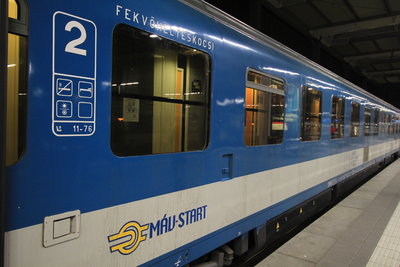 Voiture couchettes du train de nuit Munich ⇄ Budapest