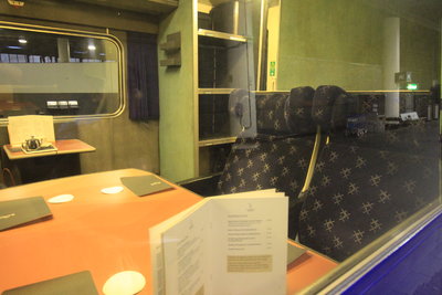 Wagon-restaurant du Caledonian Sleeper